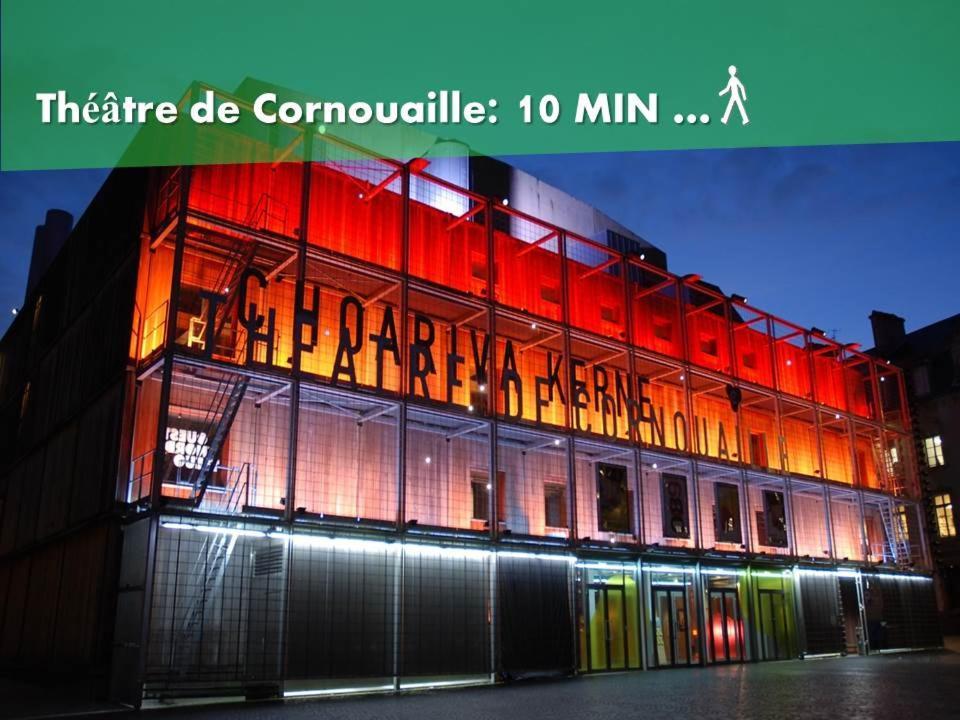 Le Nid 2 Quimper By Nid'Ouest Apartment Luaran gambar